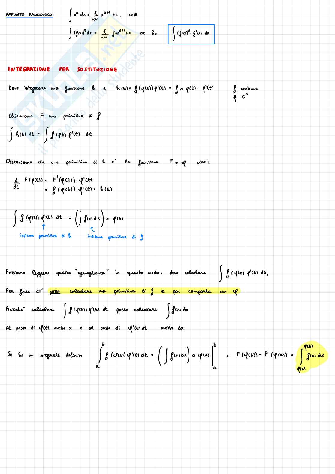 Schemi riassuntivi di Analisi matematica 1 Pag. 61