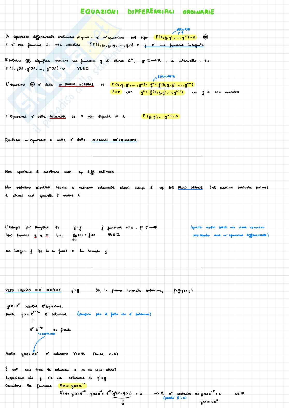 Schemi riassuntivi di Analisi matematica 1 Pag. 71
