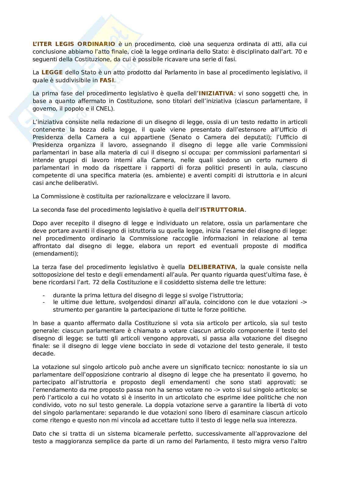 Riassunto esame Diritto pubblico, Prof. Ceccherini Eleonora, libro consigliato Lineamenti di diritto pubblico per i servizi sociali e sanitari, Bini, Donati, Pitruzzella Pag. 11