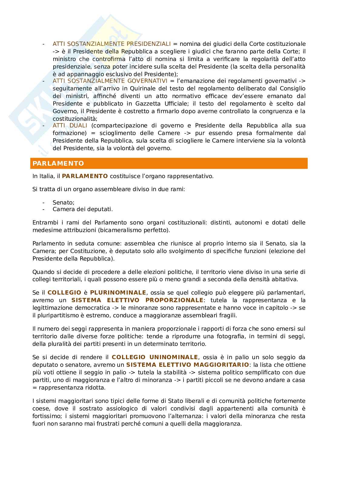 Riassunto esame Diritto pubblico, Prof. Ceccherini Eleonora, libro consigliato Lineamenti di diritto pubblico per i servizi sociali e sanitari, Bini, Donati, Pitruzzella Pag. 26