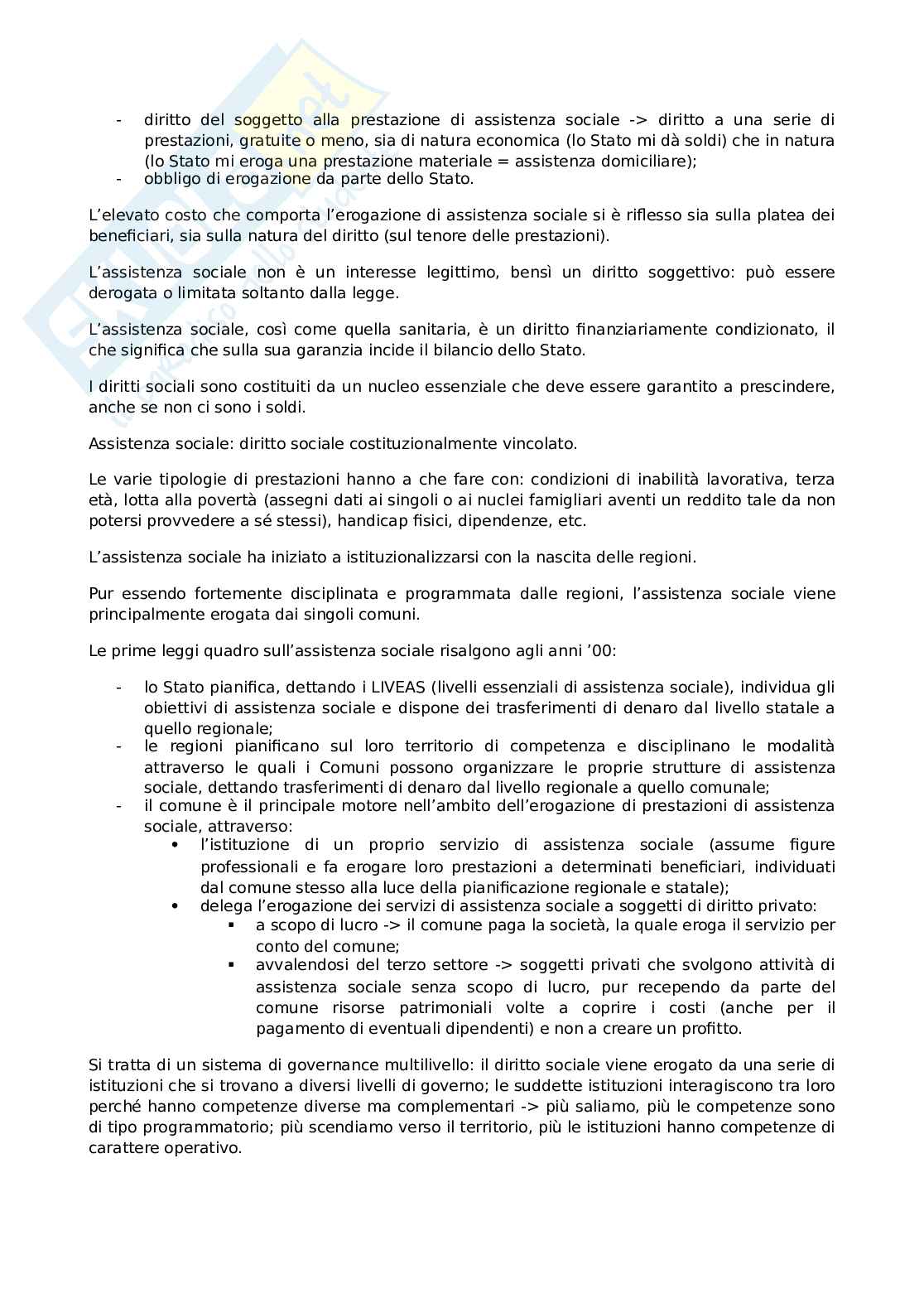 Riassunto esame Diritto pubblico, Prof. Ceccherini Eleonora, libro consigliato Lineamenti di diritto pubblico per i servizi sociali e sanitari, Bini, Donati, Pitruzzella Pag. 36