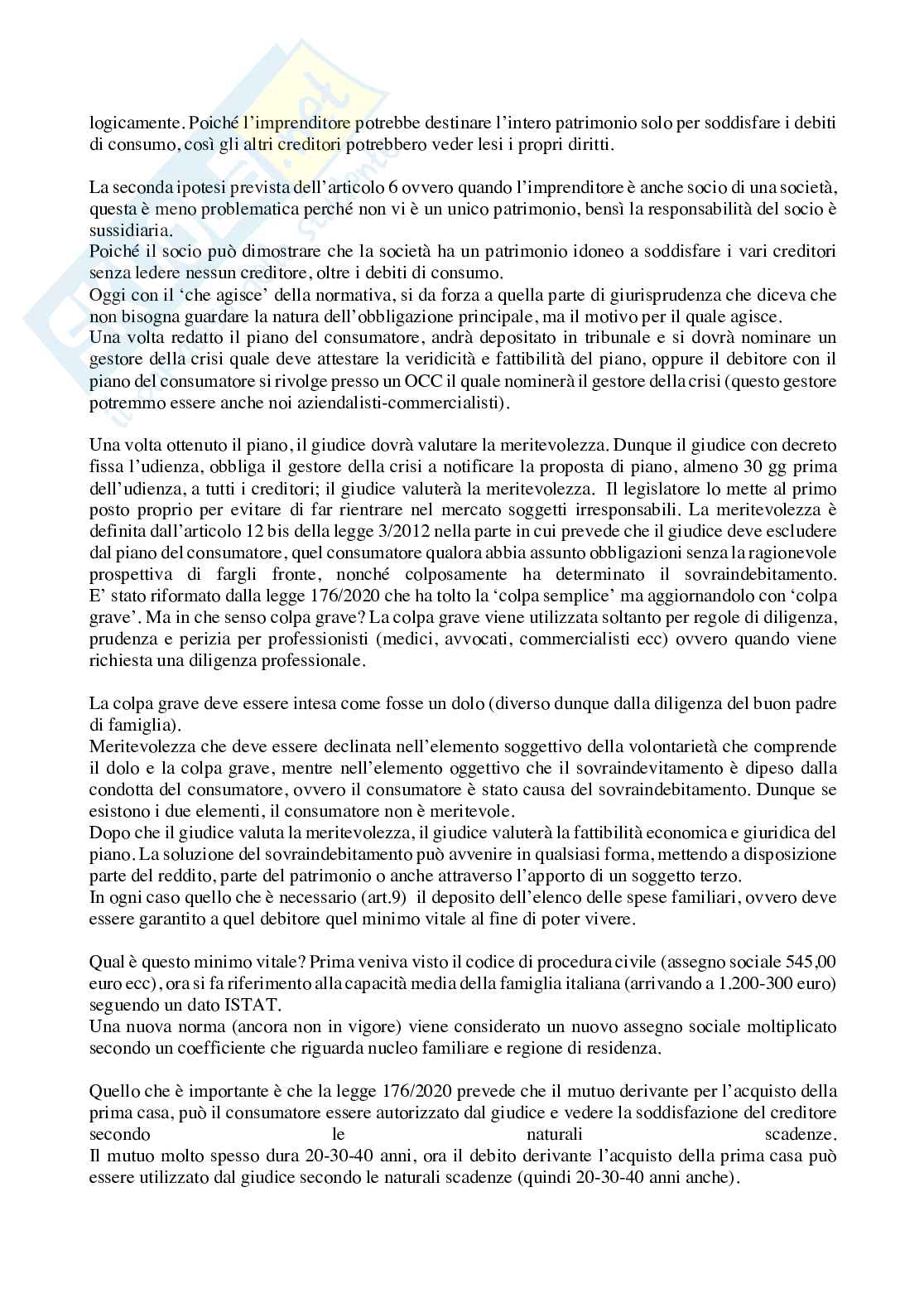 Diritto delle istituzioni finanziarie e crisi d’impresa Pag. 46