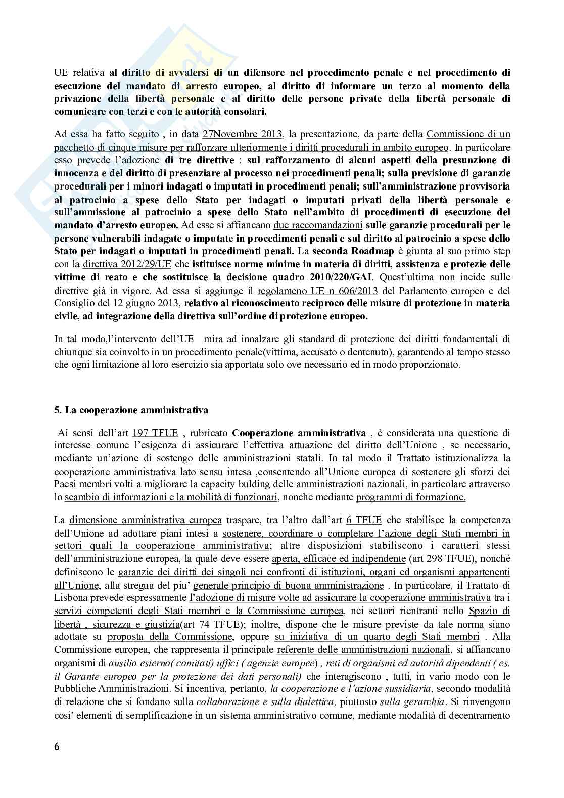 Diritto dell’Unione Europea  Pag. 6