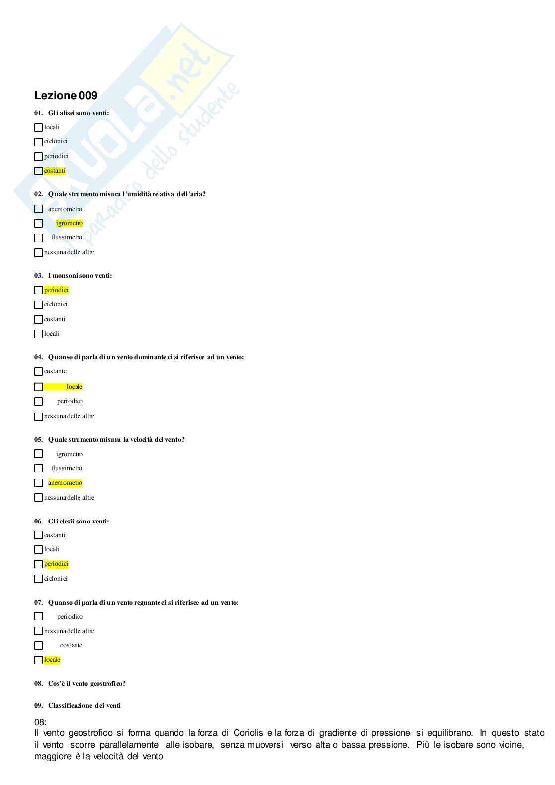 Paniere Analisi di controllo ambientale  Pag. 16