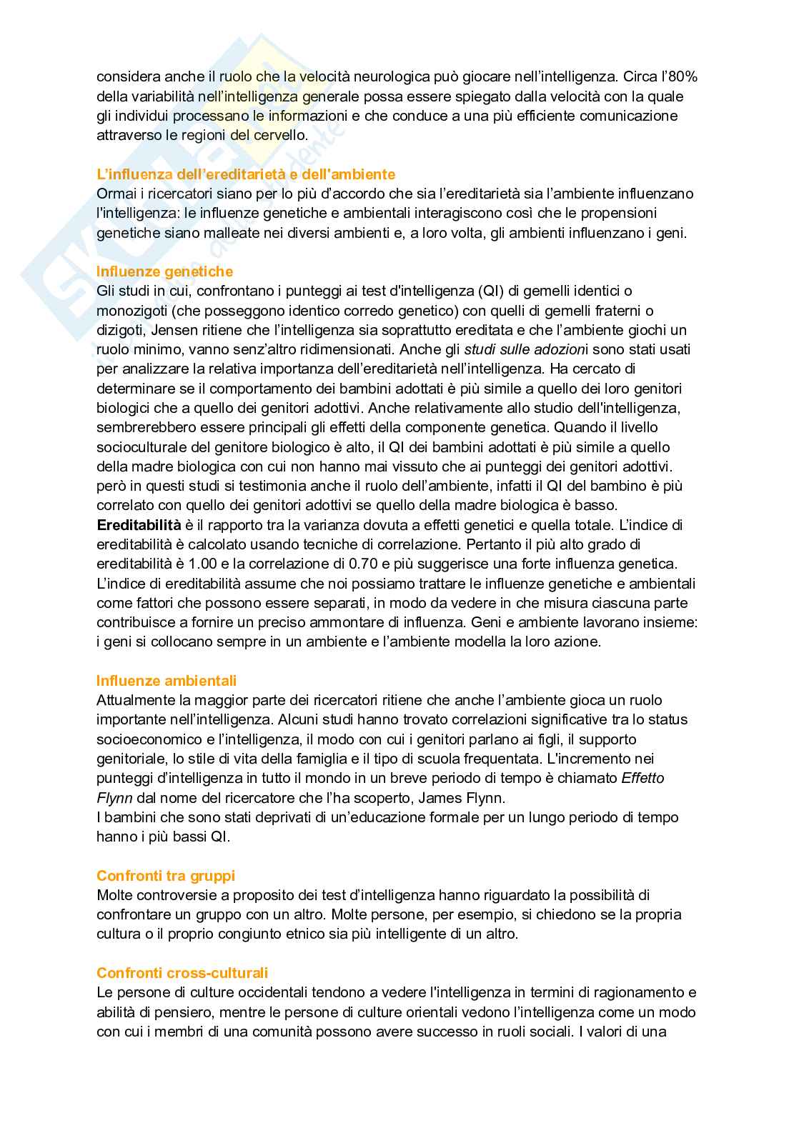 Psicologia dello sviluppo  Pag. 46