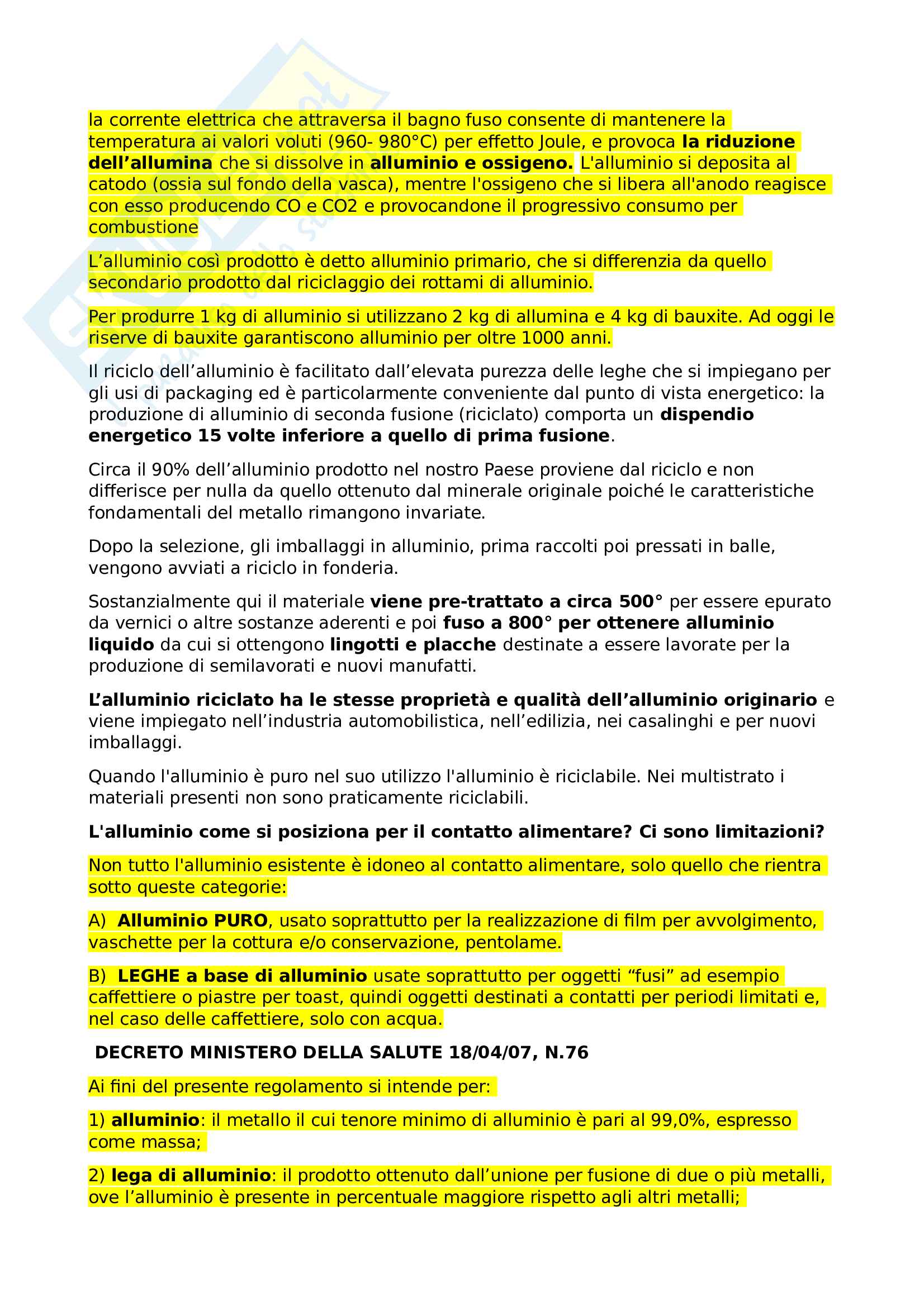 appunti packaging primo e secondo parziale Pag. 41