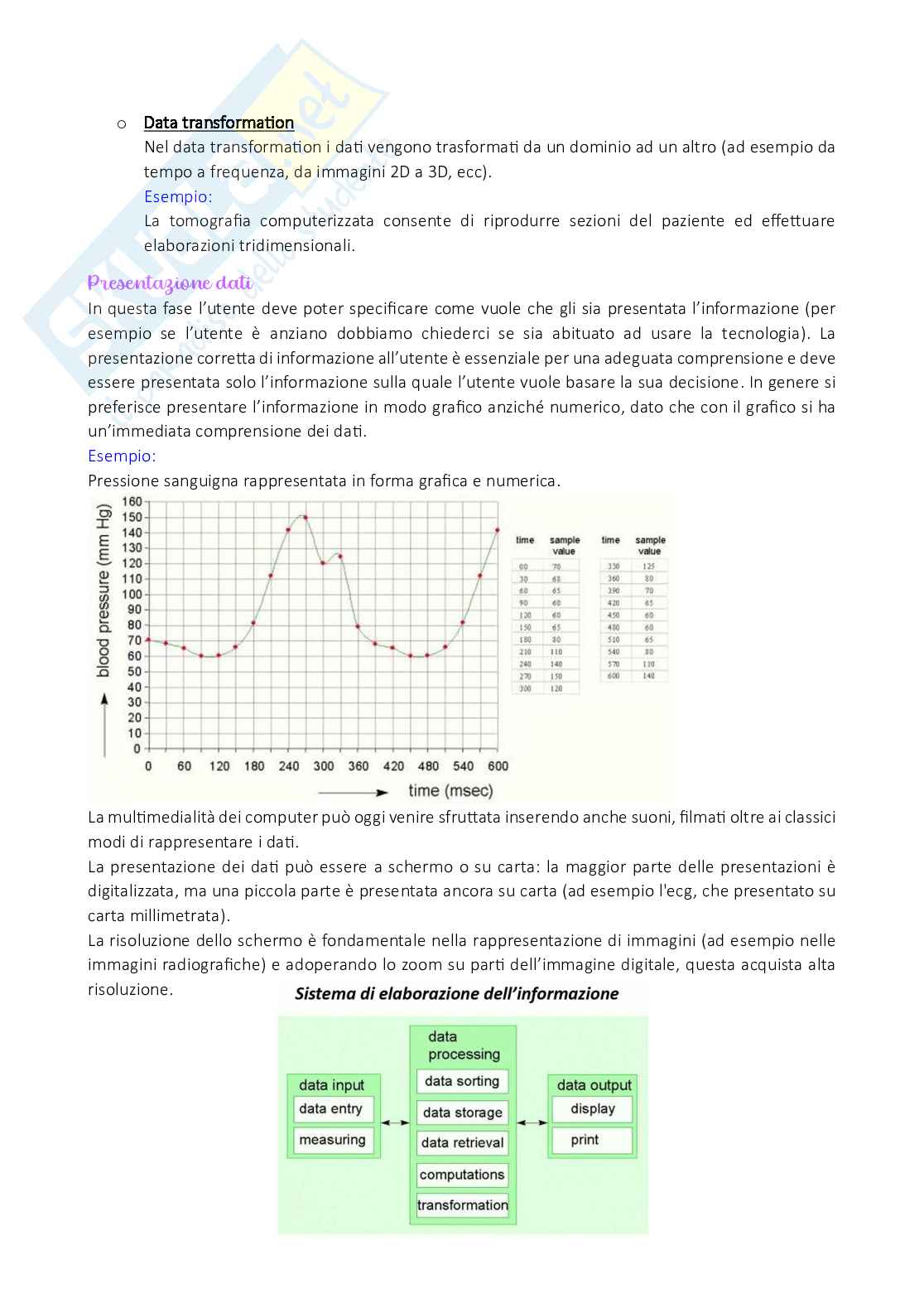 Appunti di Informatica medica Pag. 6