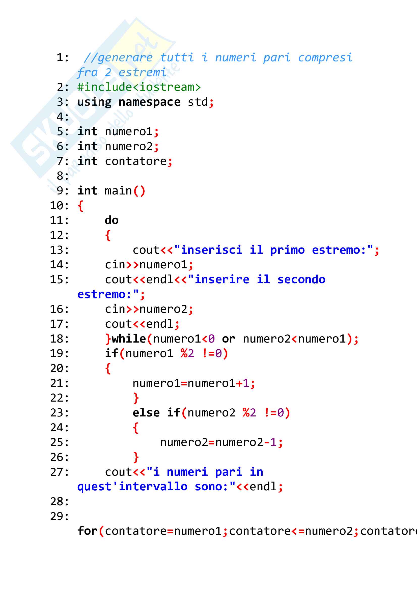 Programma C++ Media Dei Voti