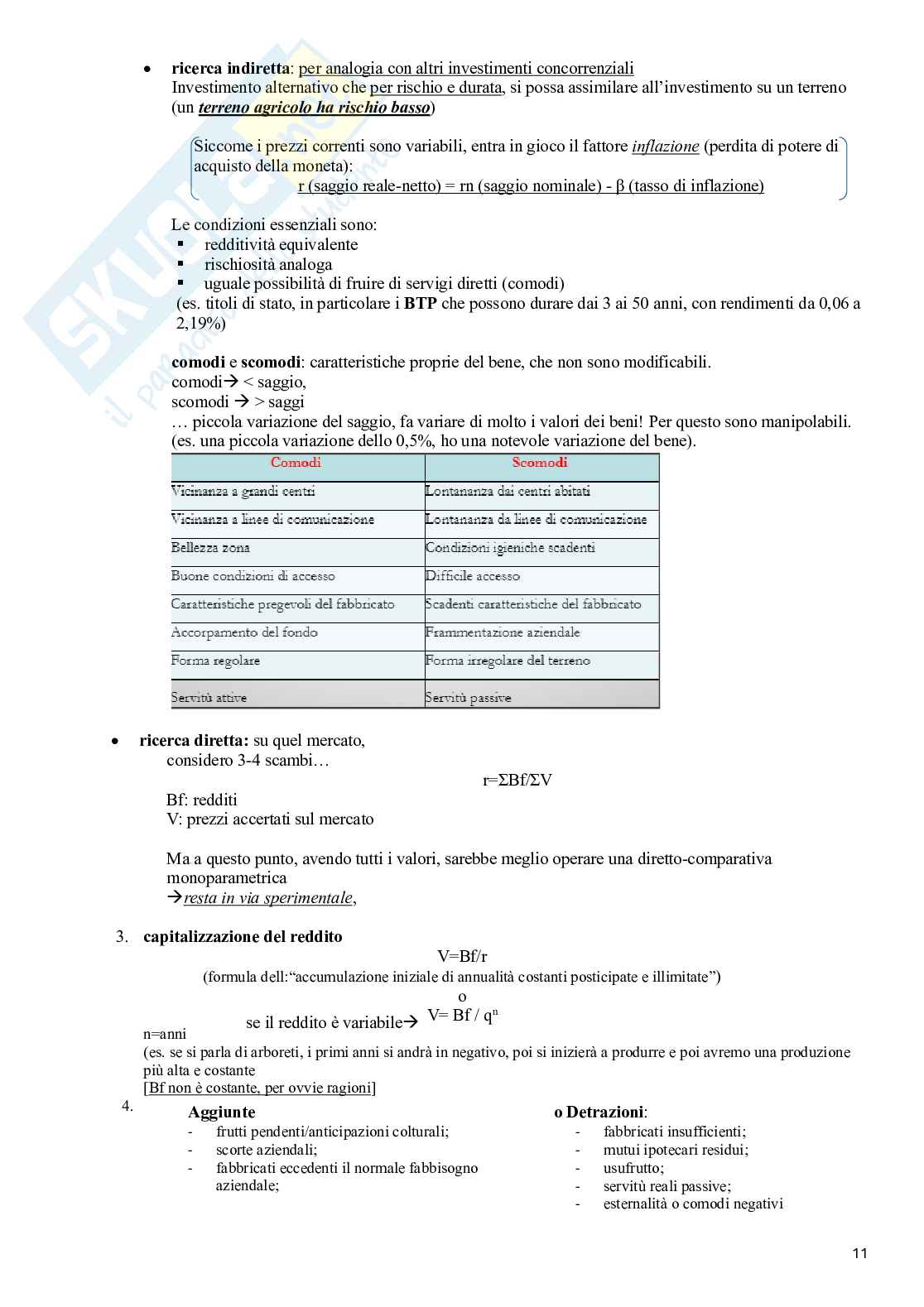Estimo agrario Pag. 11
