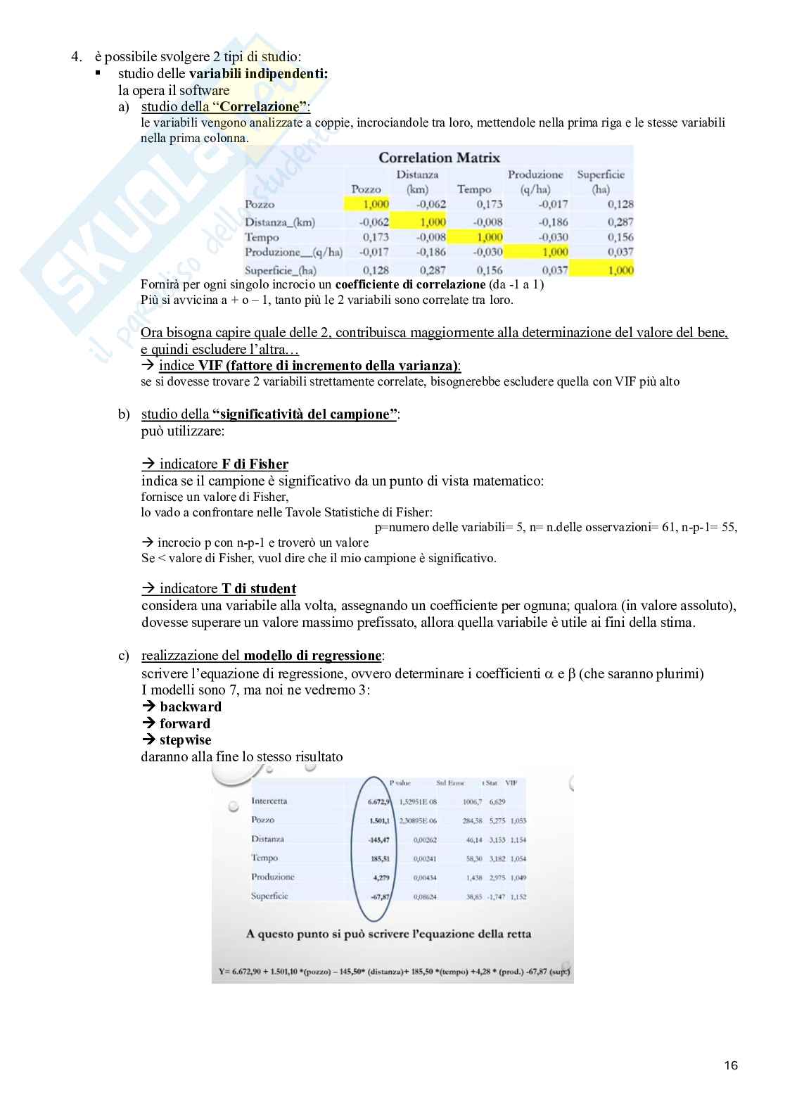Estimo agrario Pag. 16