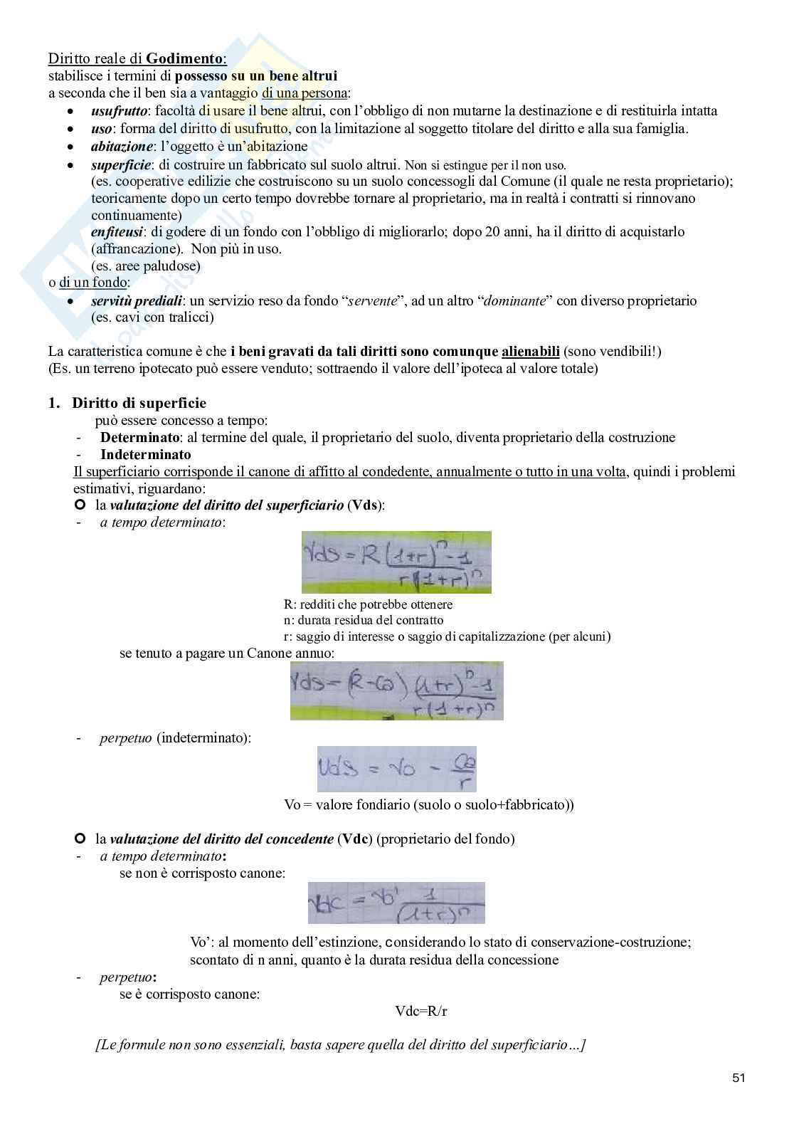 Estimo agrario Pag. 51