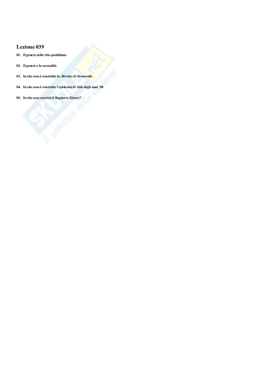 Paniere La violenza di genere: aspetti giuridici, psicologici e sociologici - Risposte multiple - aggiornato (2026) Pag. 46