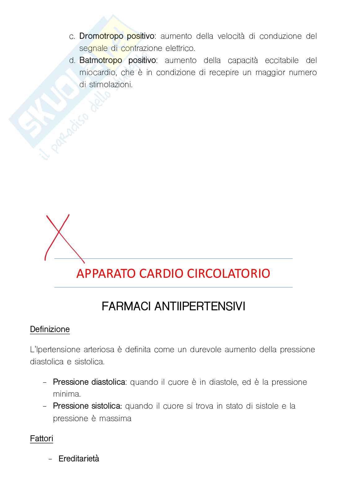 Appunti di Farmacoterapia Pag. 16