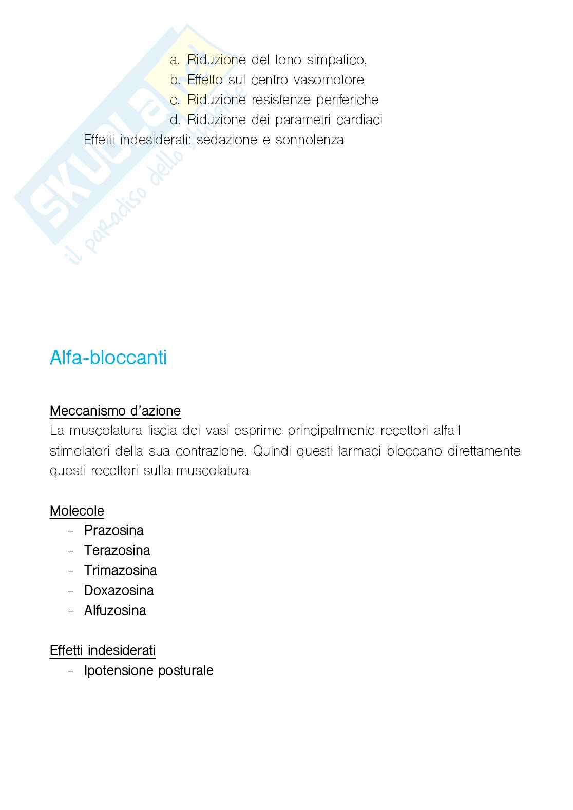 Appunti di Farmacoterapia Pag. 26