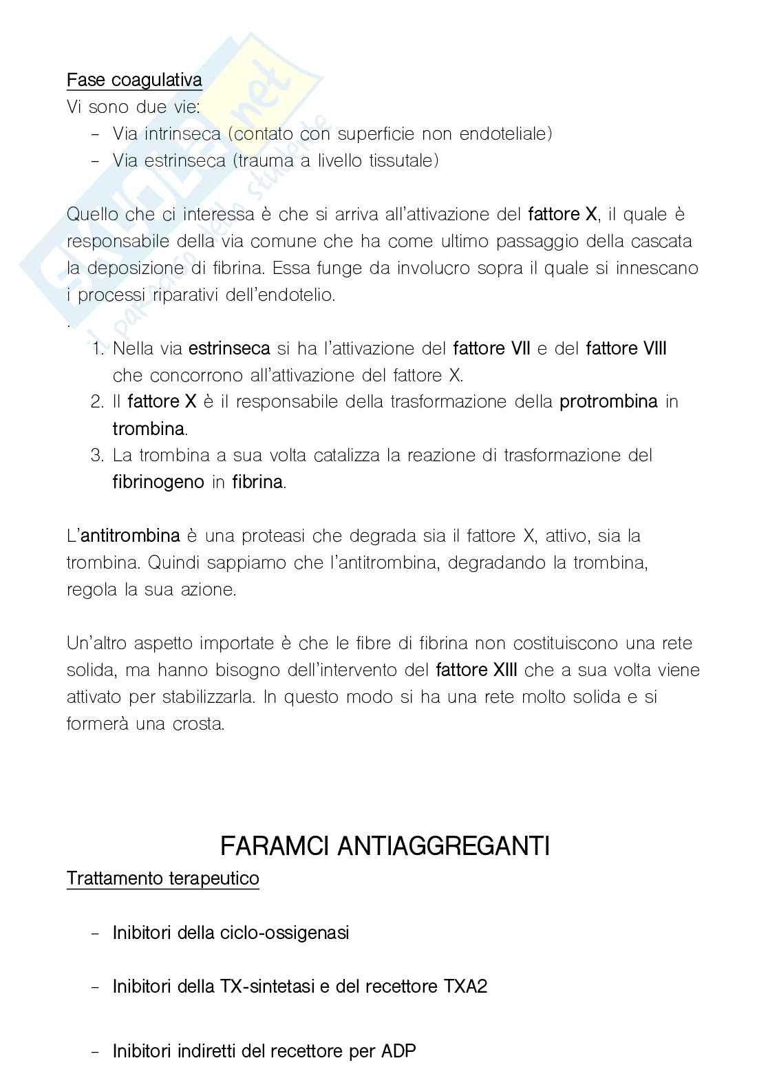 Appunti di Farmacoterapia Pag. 41