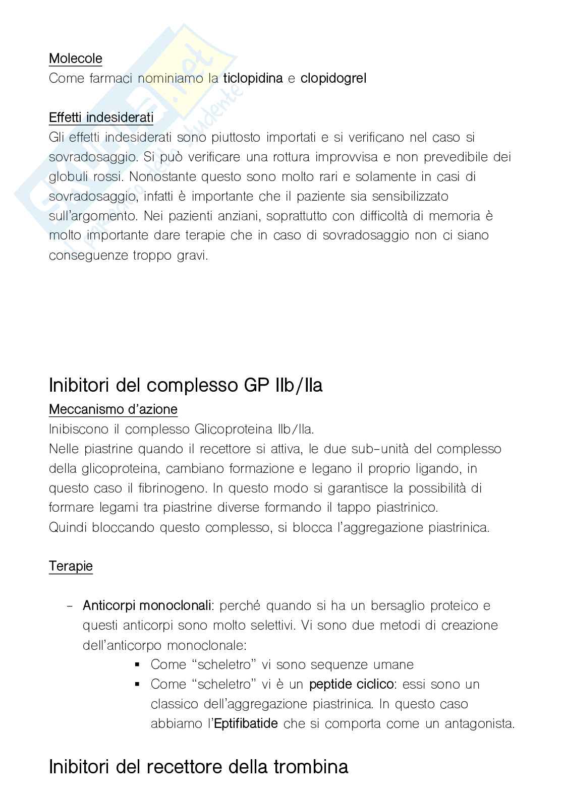 Appunti di Farmacoterapia Pag. 46