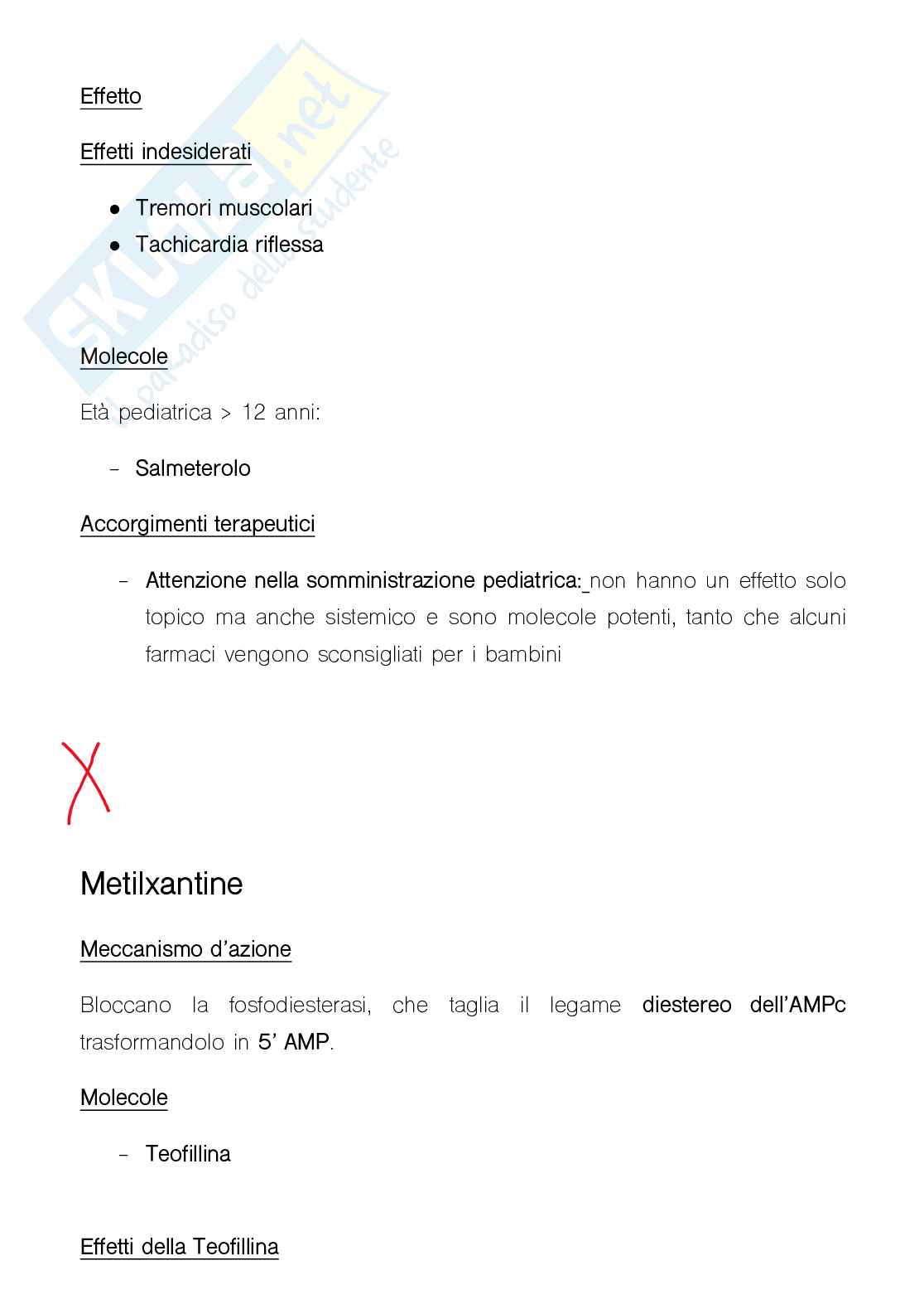 Appunti di Farmacoterapia Pag. 86