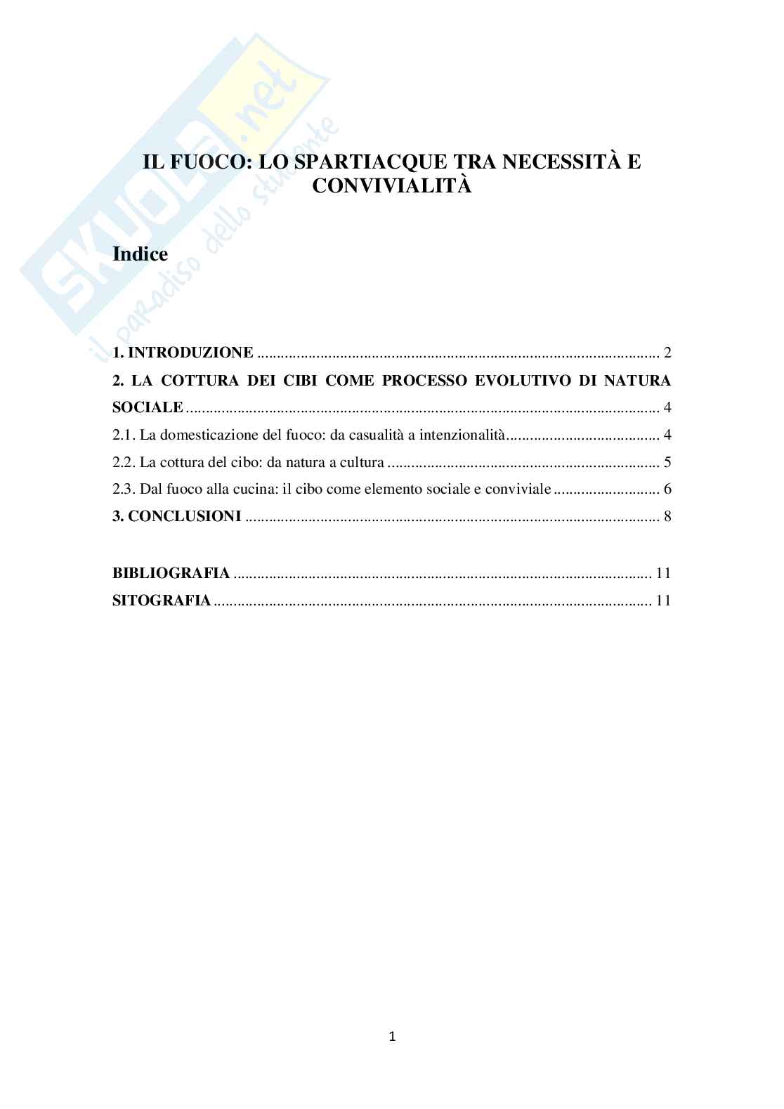 Elaborato completo – Storia della gastronomia Pag. 2