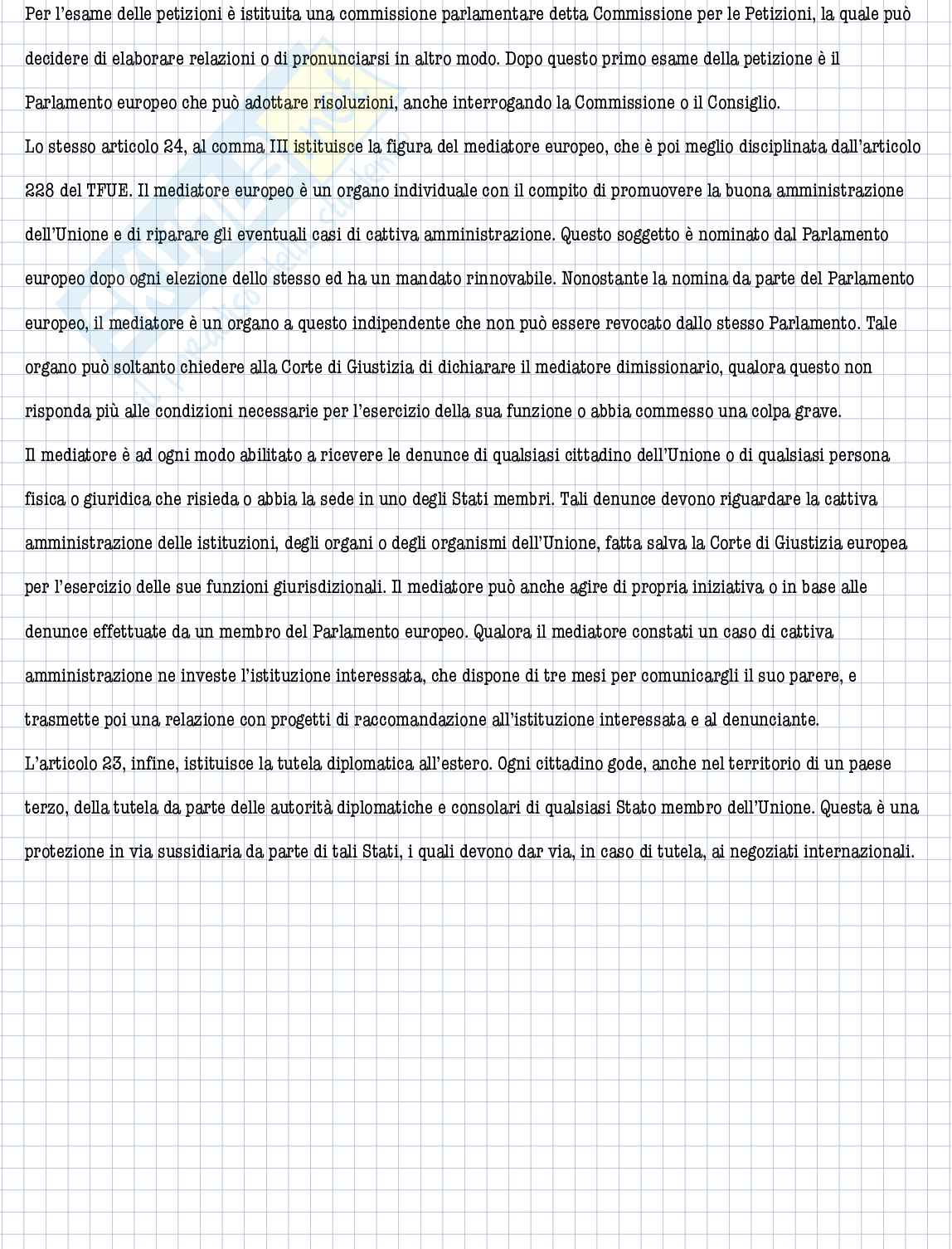 Diritto dell'Unione Europea Pag. 16