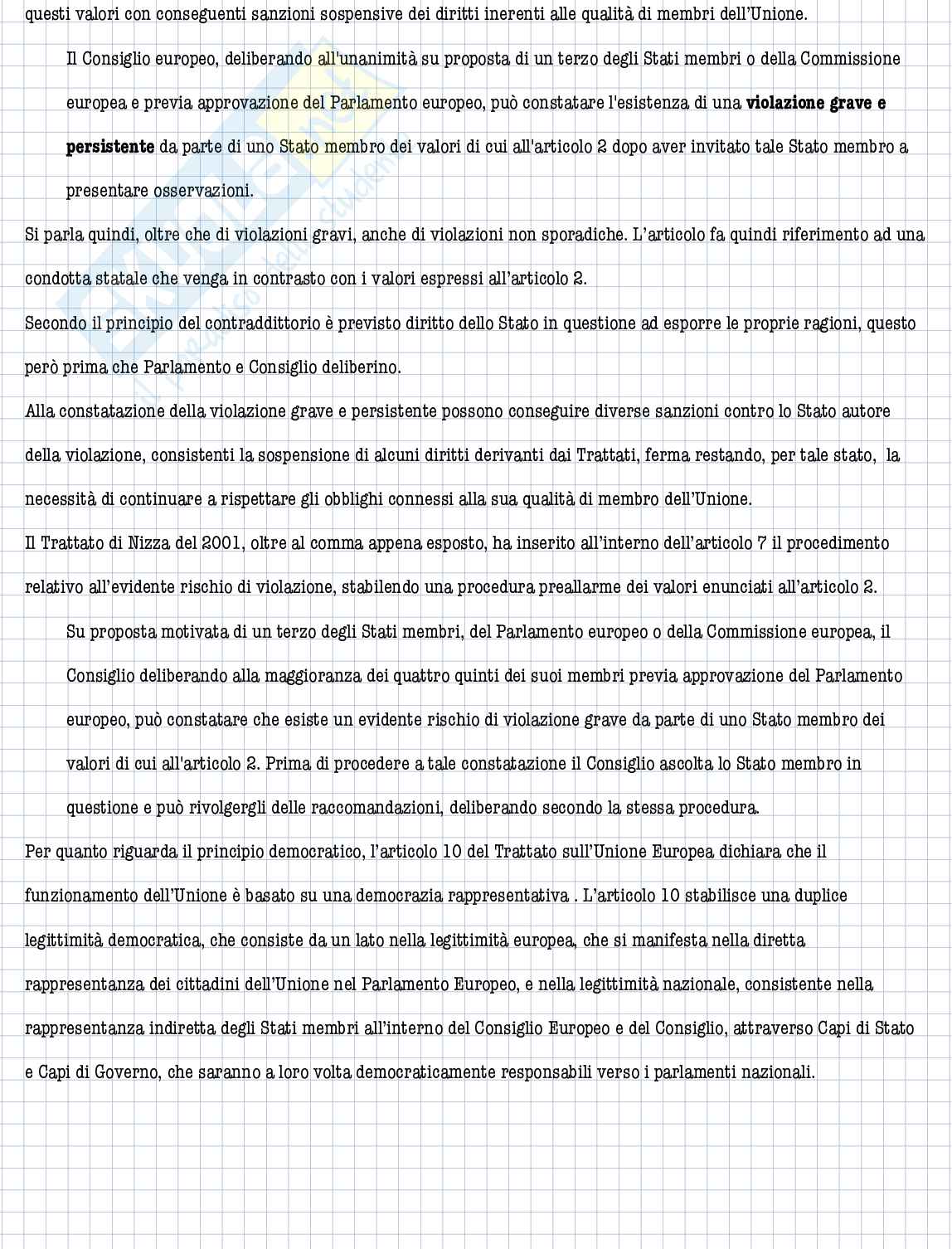 Diritto dell'Unione Europea Pag. 6