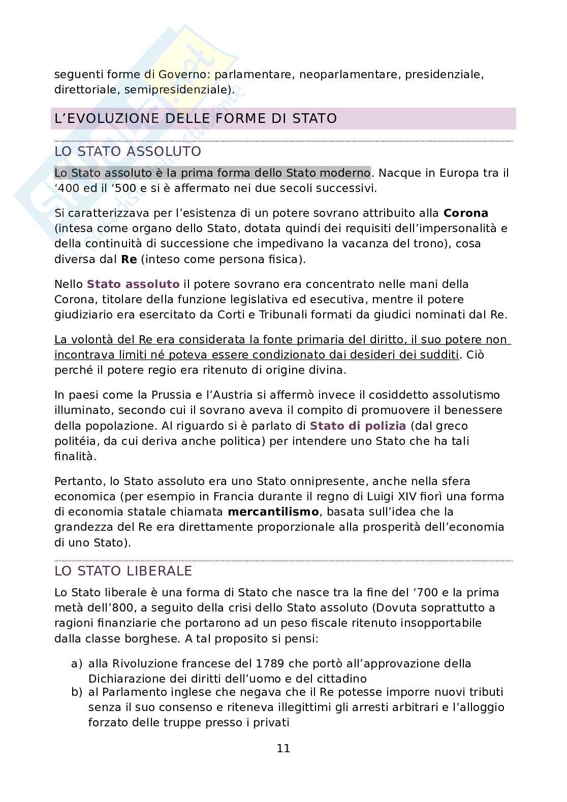 Diritto pubblico Pag. 11