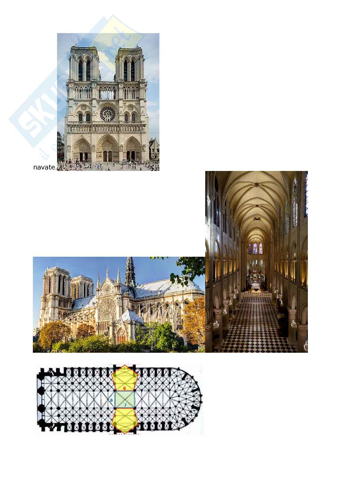 Appunti di Storia dell'architettura sul gotico in Francia  Pag. 6