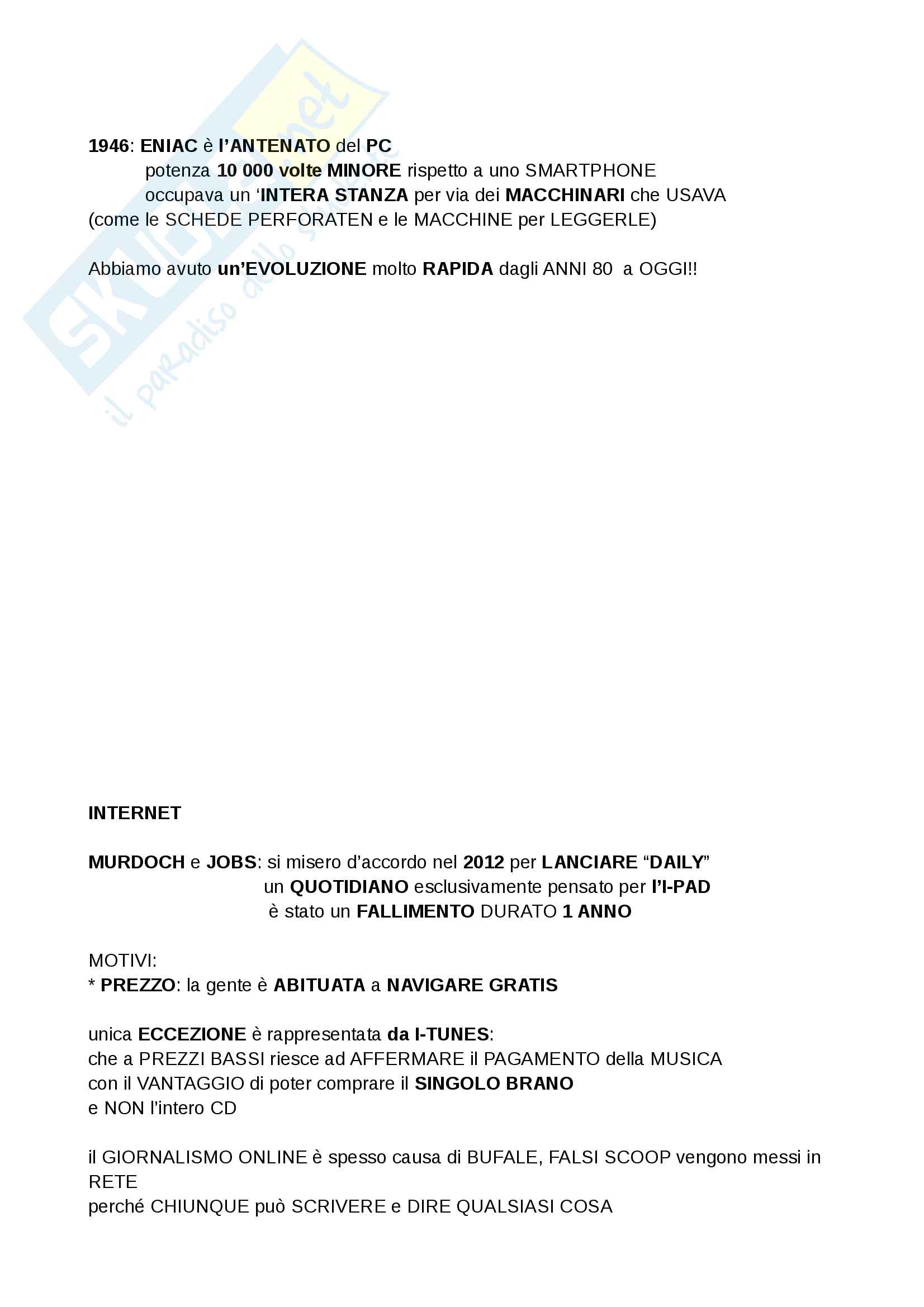 Storia del giornalismo parte 2 Pag. 41