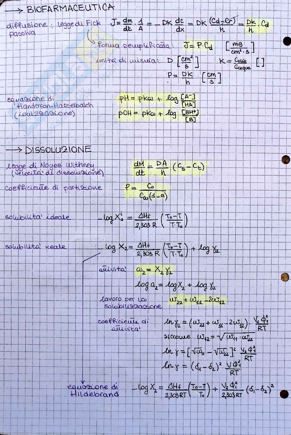 Formulario di Tecnologia farmaceutica   Pag. 2