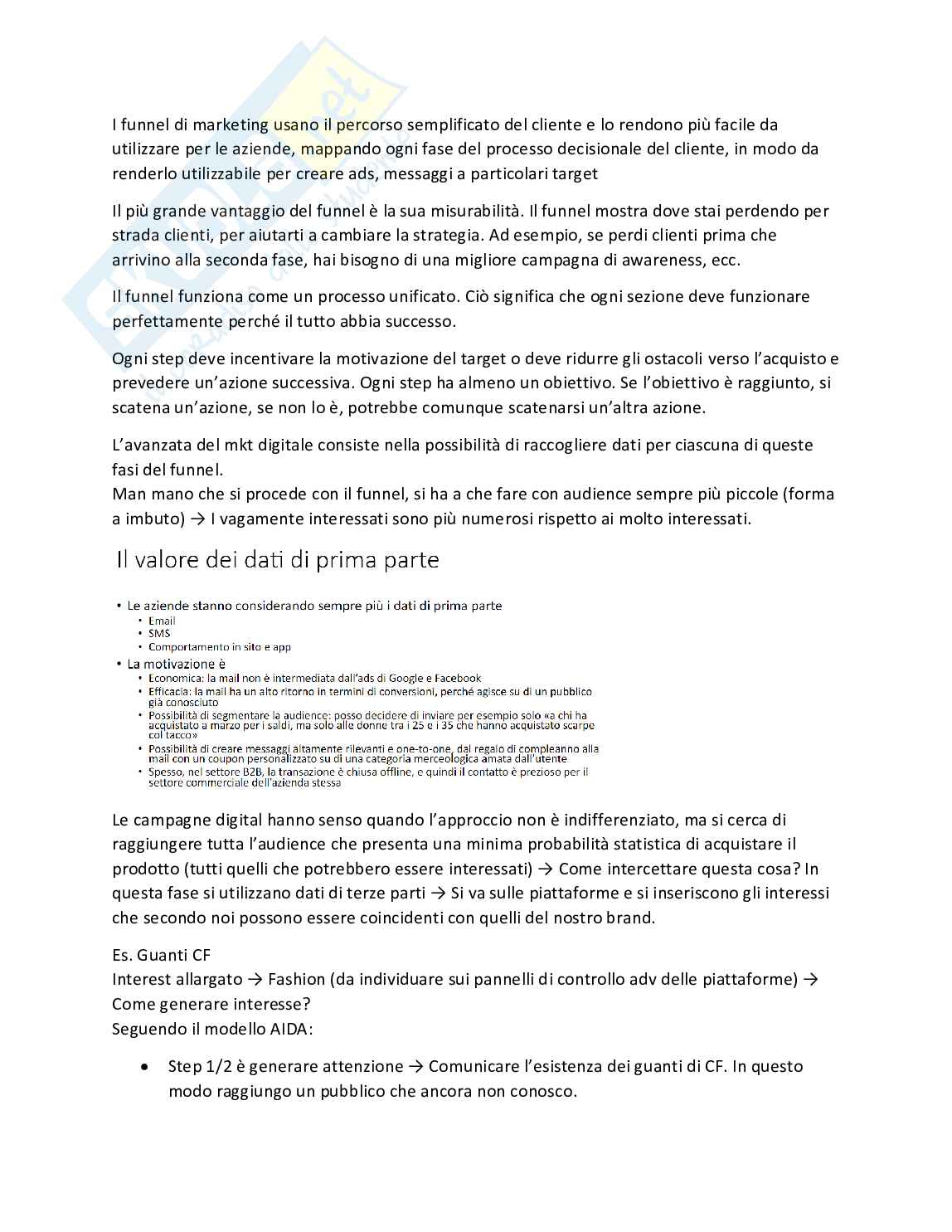 Digital marketing Pag. 36