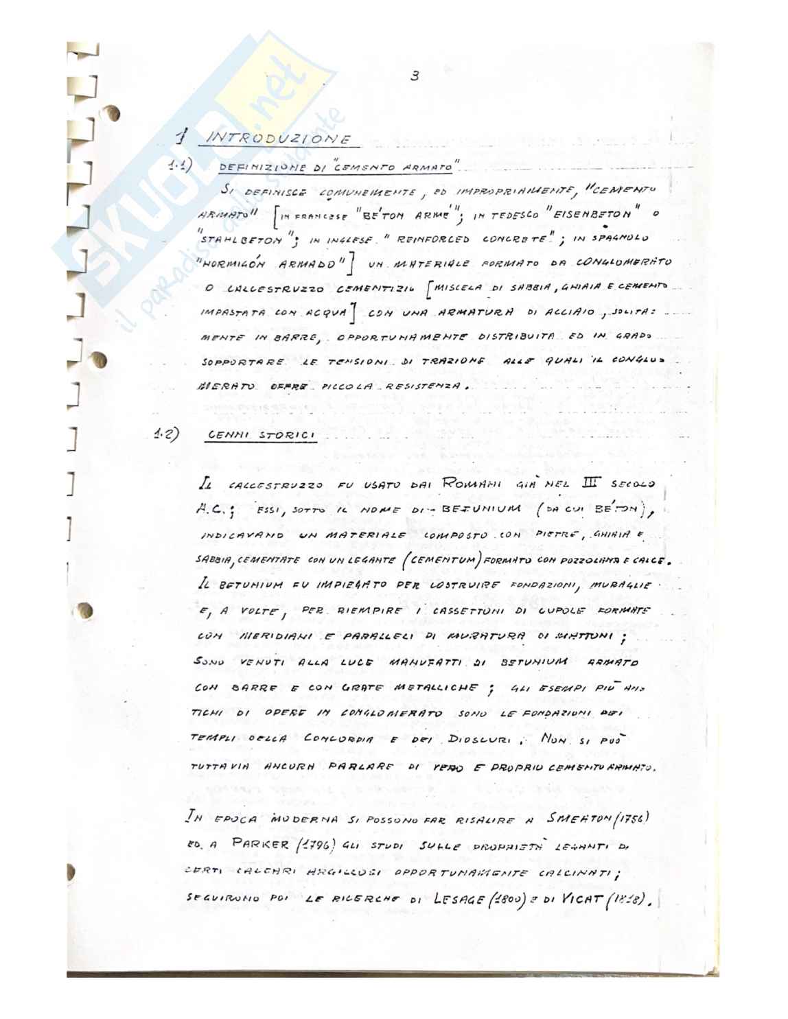 Introduzione al corso tecnica delle costruzioni Pag. 1