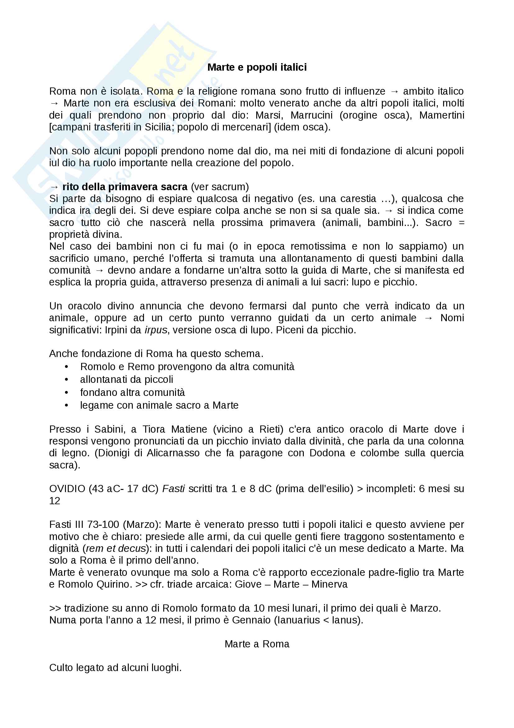 Religioni del mondo classico - Modulo C Pag. 11