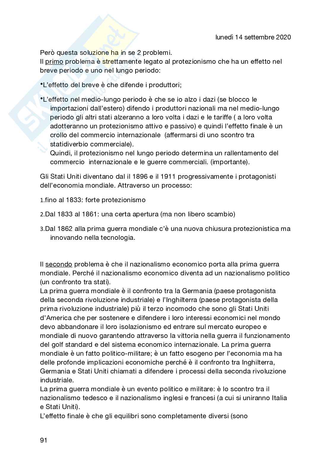 Storia economica - primo parziale Pag. 91