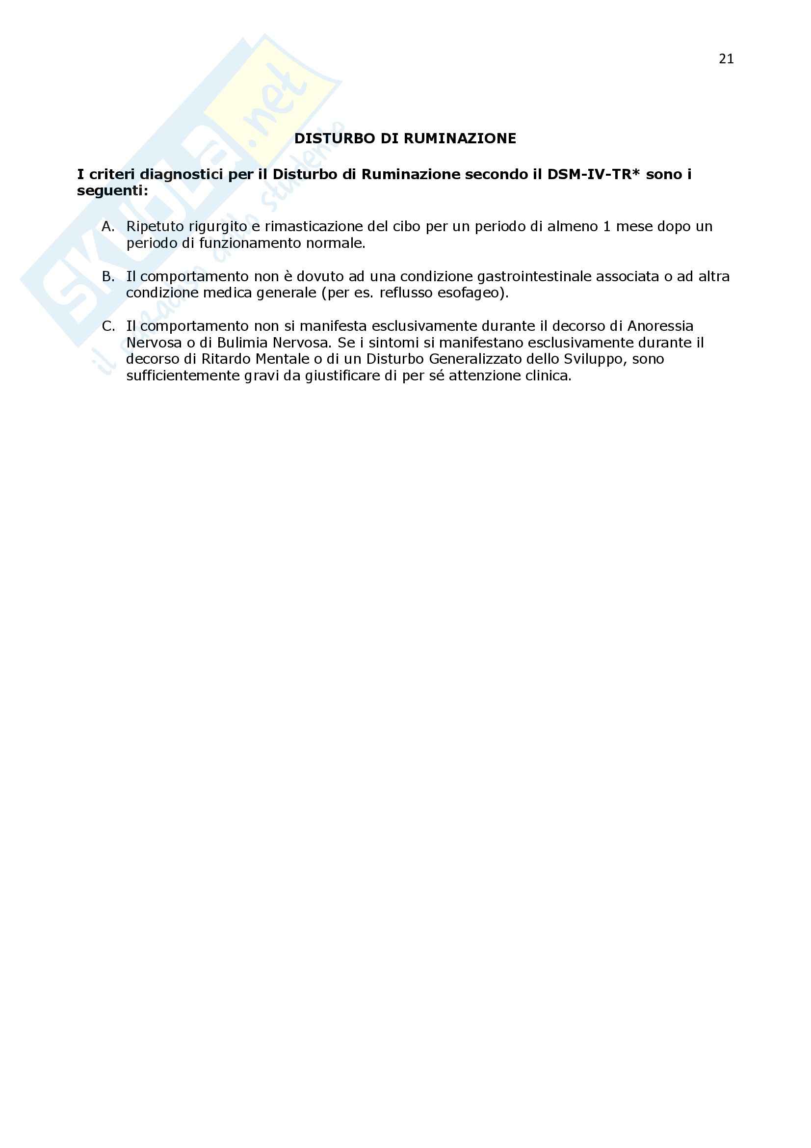 Psicologia clinica - Appunti Pag. 21