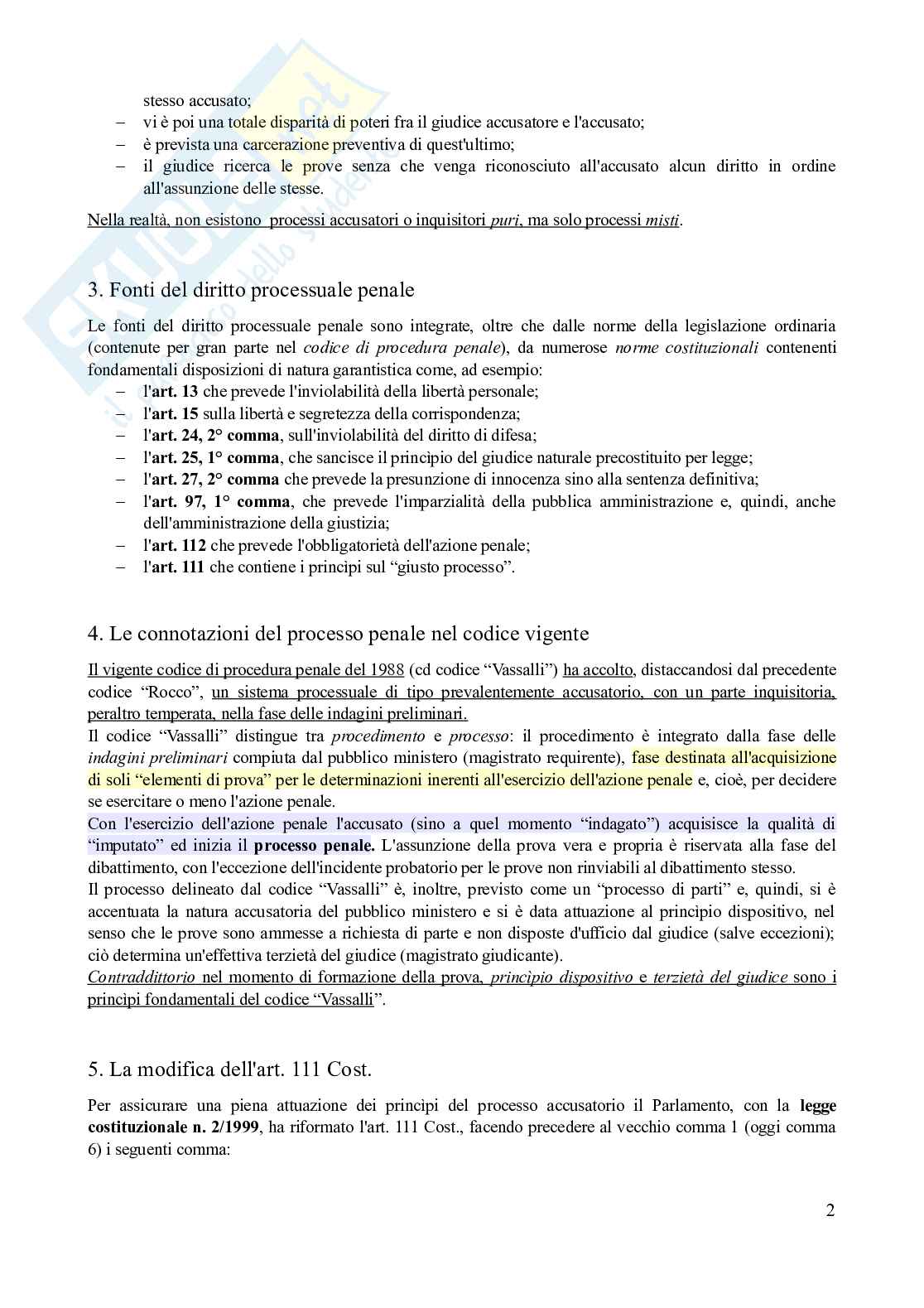Riassunto esame Diritto processuale penale, Prof. Camaldo Lucio Bruno Cristiano, libro consigliato Lineamenti di procedura penale (13^ edizione, 2025), Lozzi Pag. 2