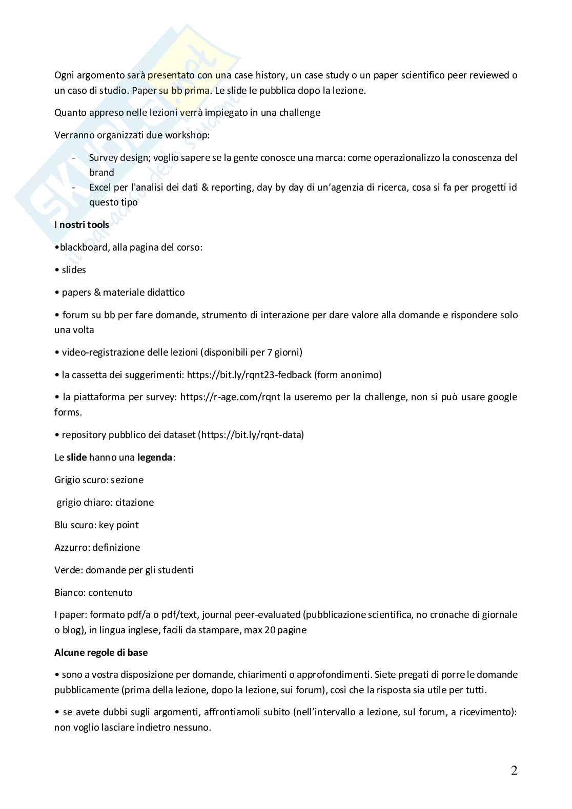Appunti Psicologia dei consumi   Pag. 2