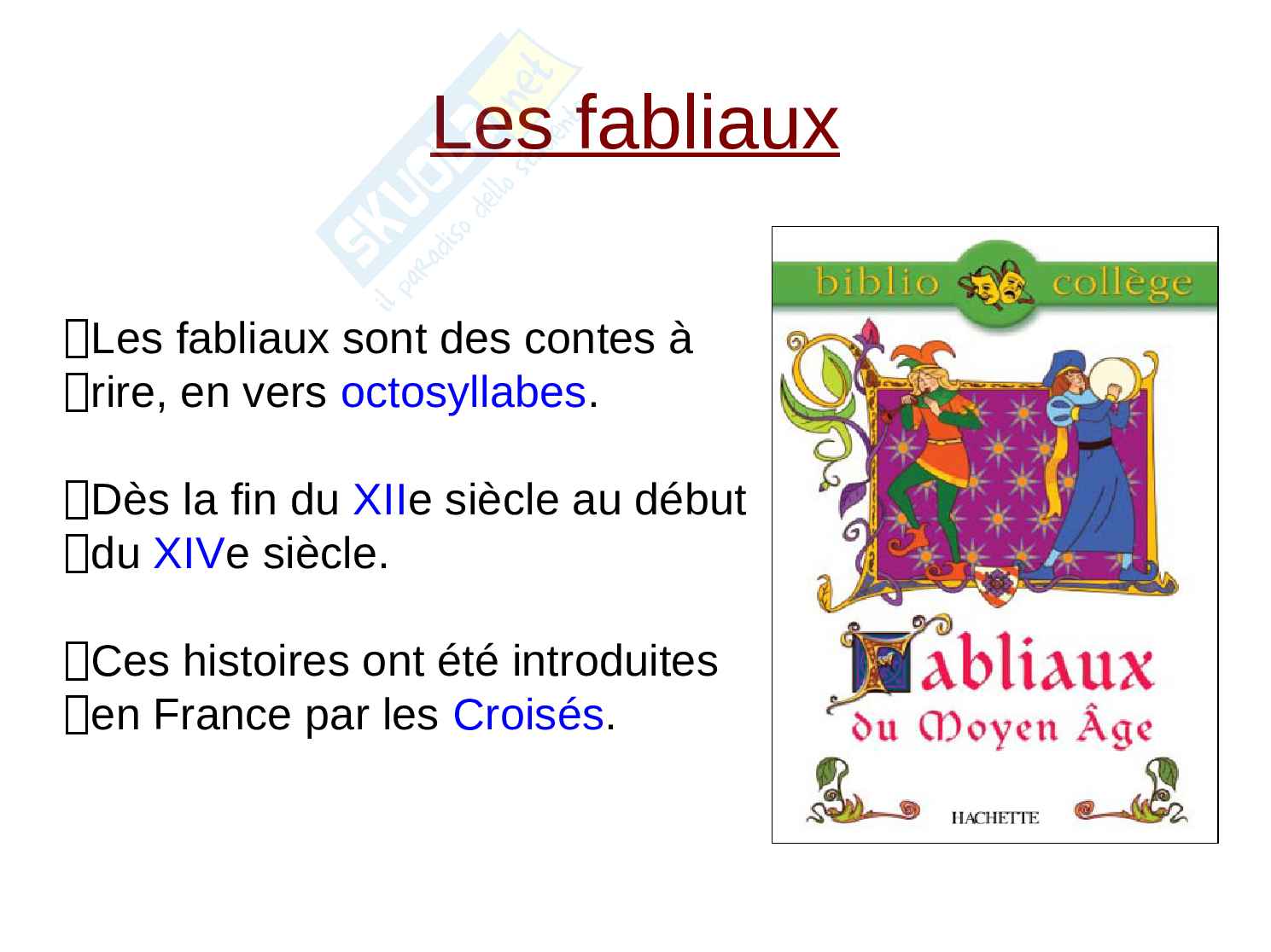 Littérature satirique Pag. 6