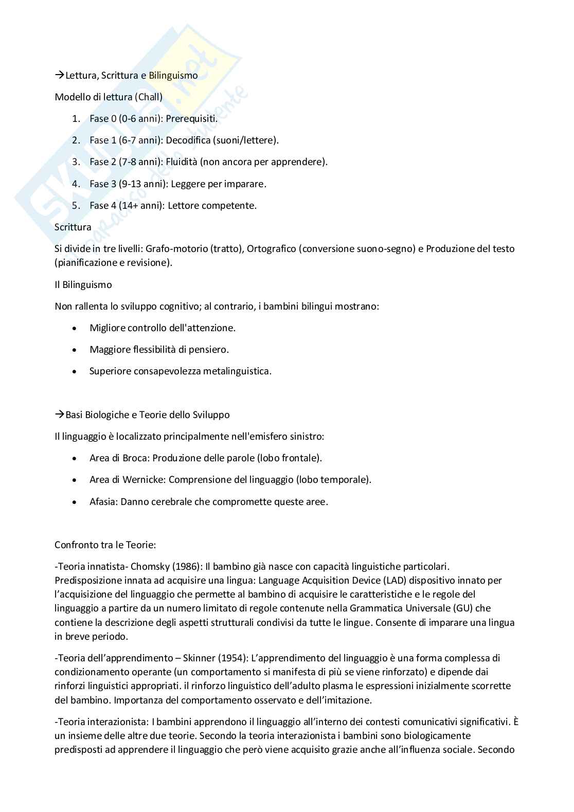 Psicologia dello sviluppo Pag. 41