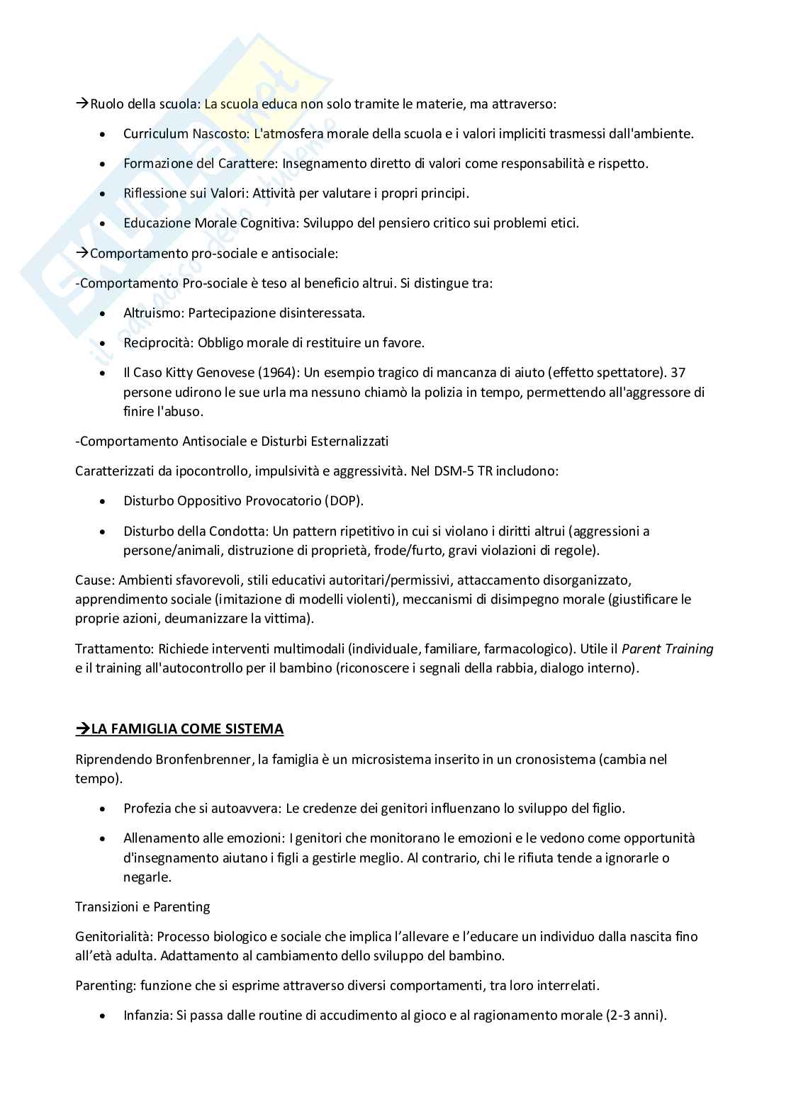 Psicologia dello sviluppo Pag. 46