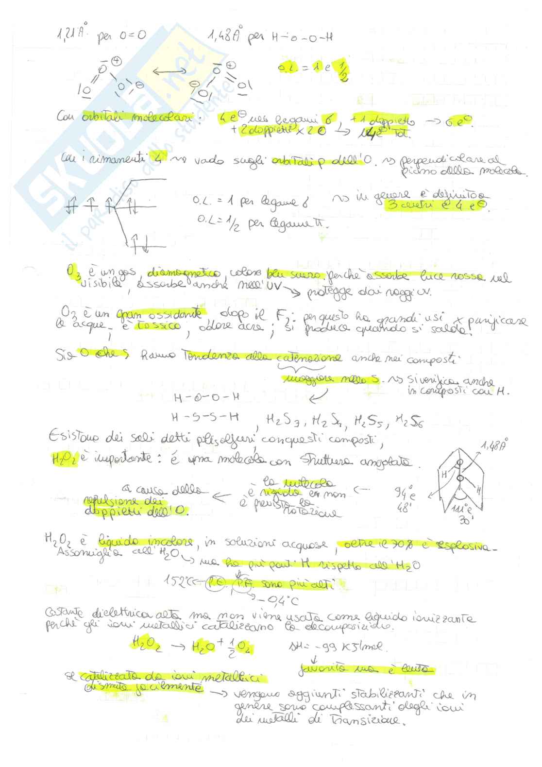 Appunti Chimica Inorganica - 2 parte Pag. 21