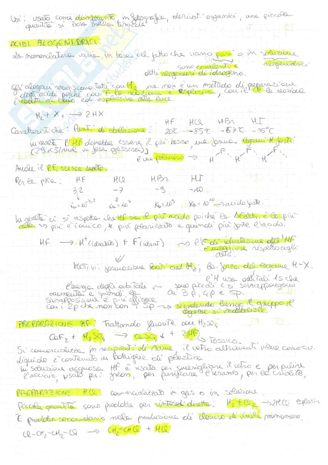 Appunti Chimica Inorganica - 2 parte Pag. 36