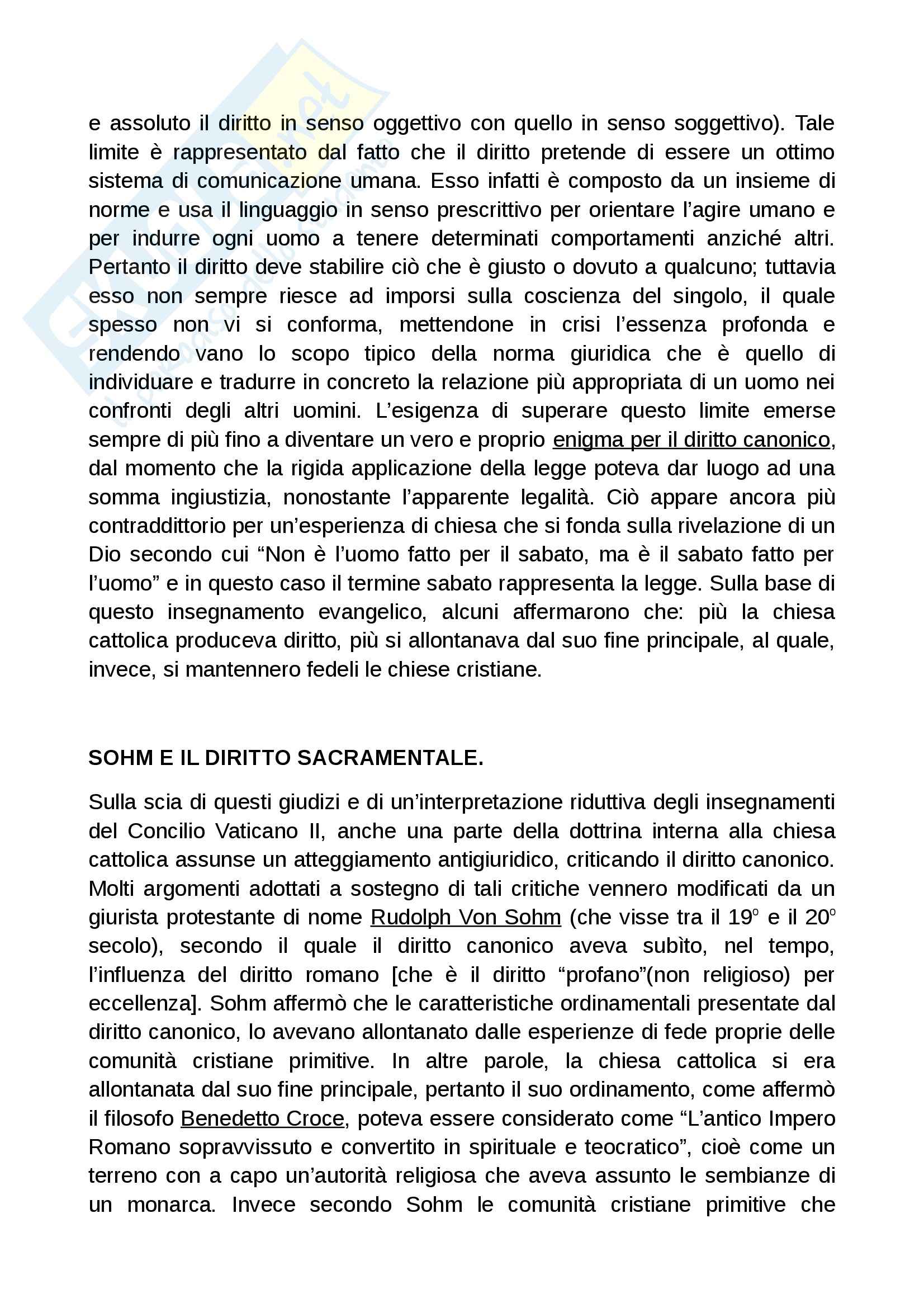 Lezioni, Diritto canonico Pag. 2