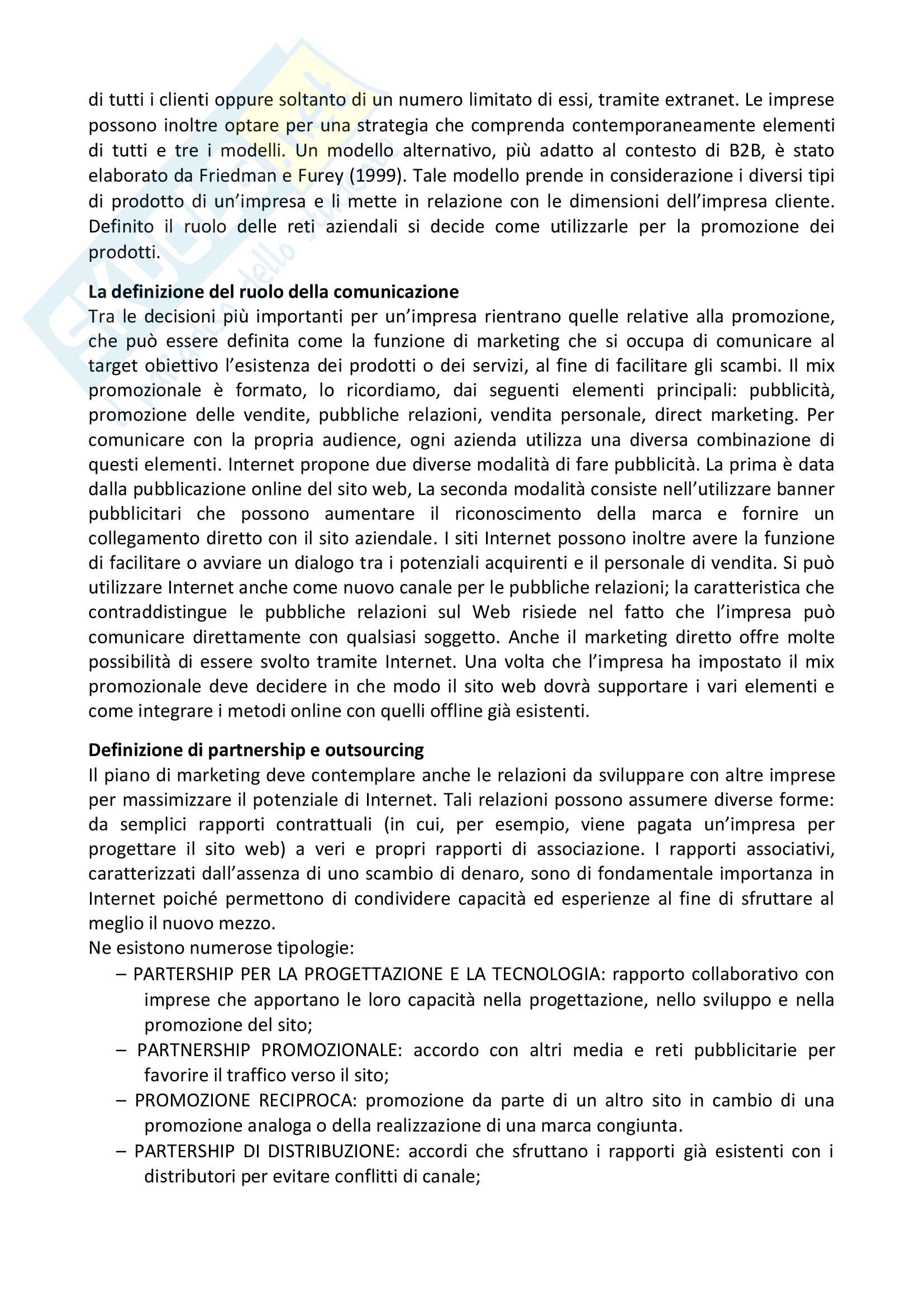 Riassunto esame Marketing e strategia di impresa, libro consigliato Fondamenti di marketing, Pearson Pag. 101