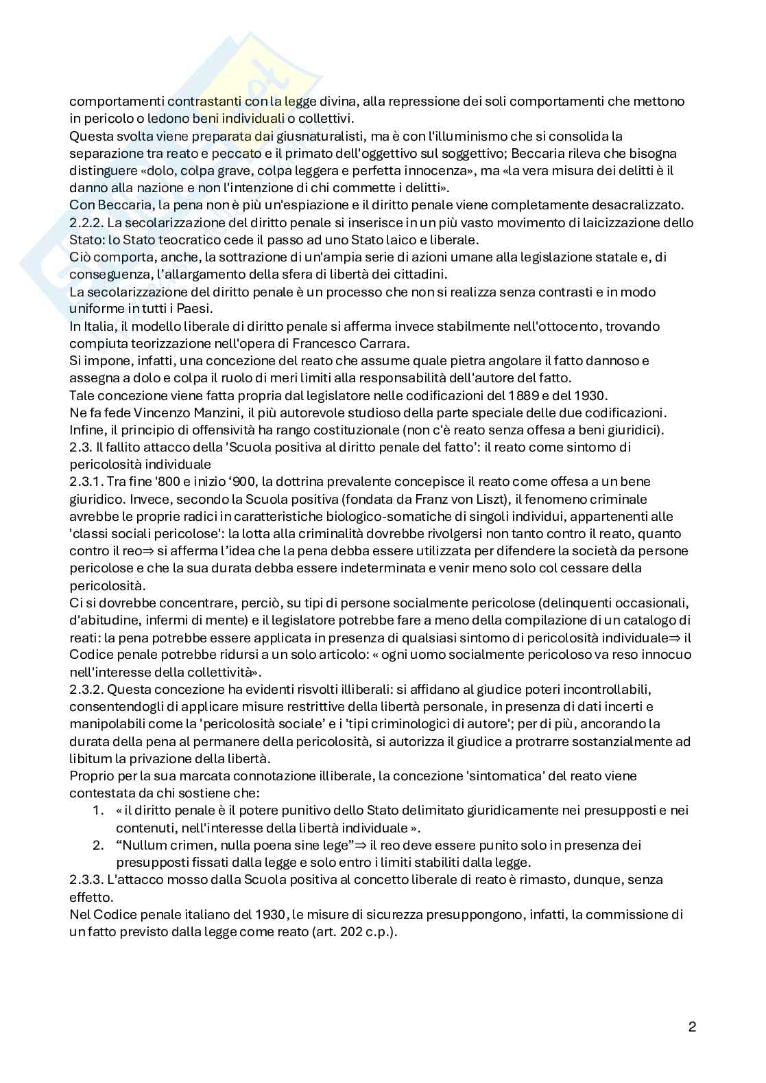 Diritto penale Pag. 2