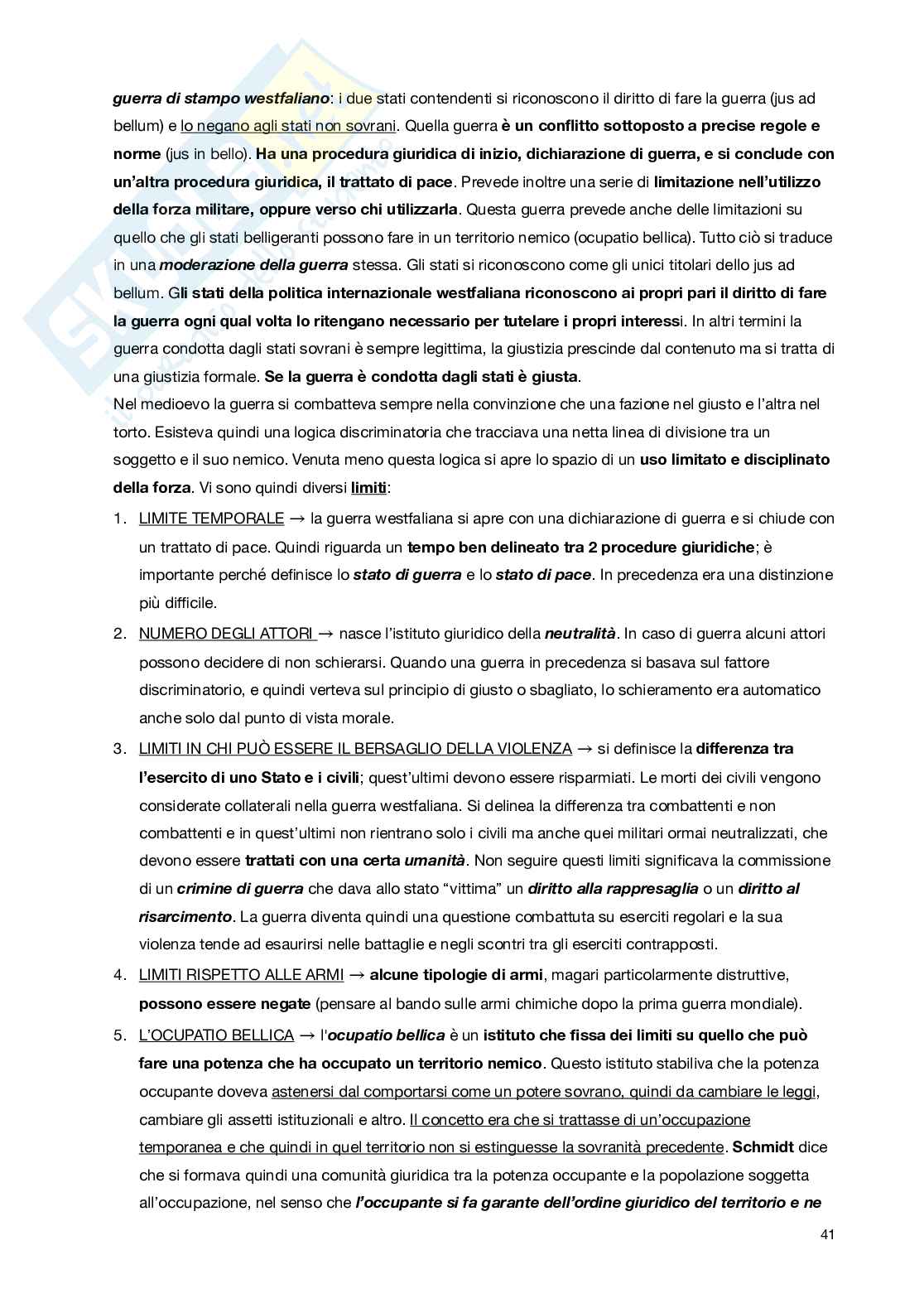 Appunti Relazioni internazionali Pag. 41