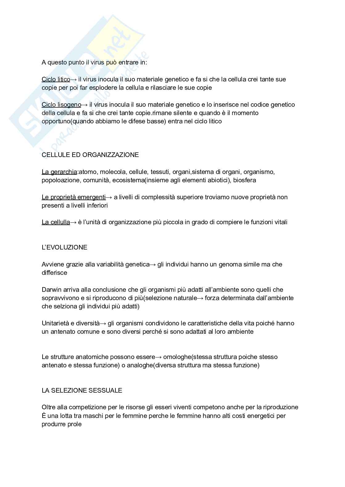 Appunti Biologia applicata Pag. 2