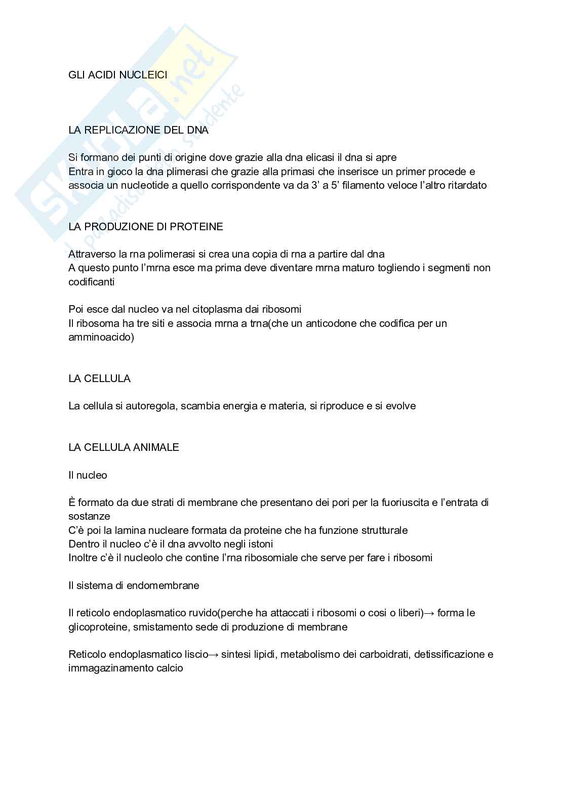 Appunti Biologia applicata Pag. 6