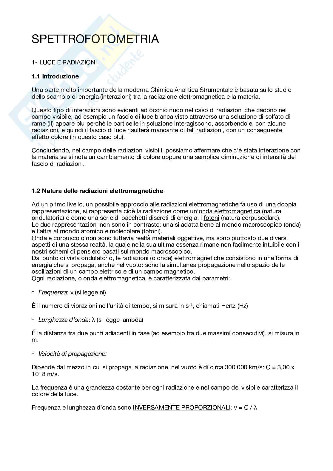 Chimica analitica - teoria Pag. 2