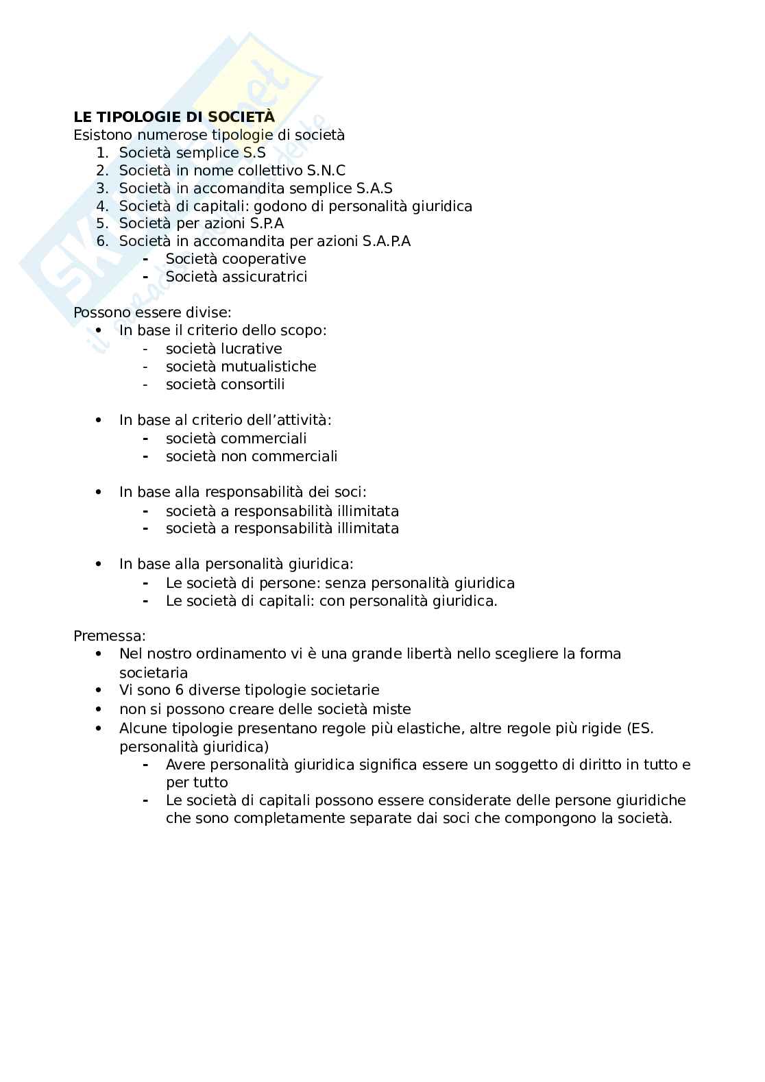 Primo compitino Diritto commerciale Pag. 31