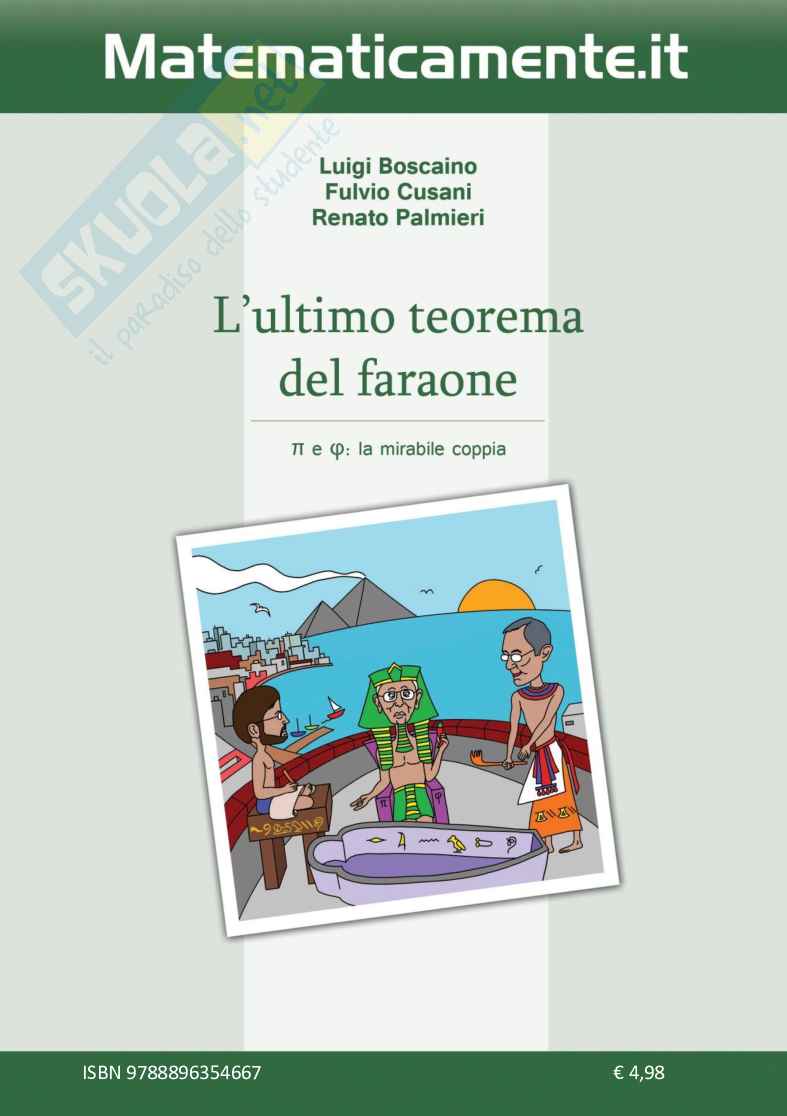 L'ultimo teorema del Faraone (ebook) Pag. 1