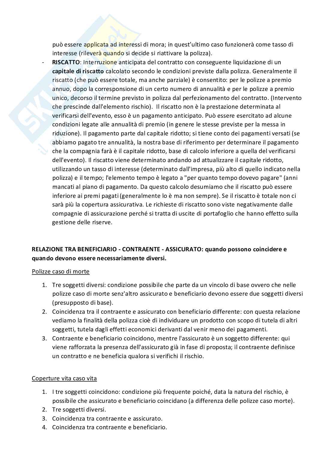 Appunti prima parte di Economia delle aziende di assicurazione Pag. 11